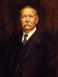 Portrait image of Arthur Conan Doyle